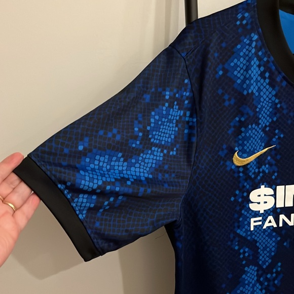 Nike Inter Milan Home Jersey Blue Spark Men Size L - Picture 6 of 11